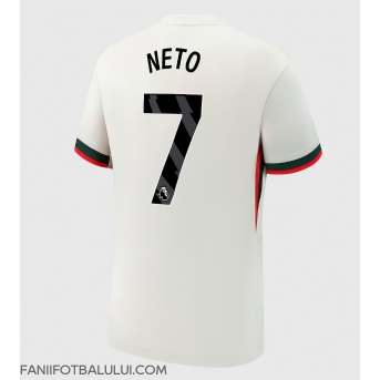 Chelsea Pedro Neto #7 Tricou Fotbal Replică 2025-26 Barbati Deplasare